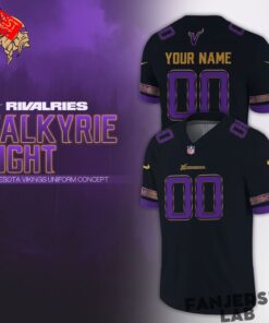 Minnesota Vikings 2026 Rivalries Uniform ‘Valkyrie Night’ Football Jersey