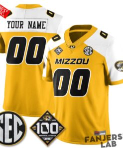 Missouri2BTigers2B100th2BAnniversary2Bof2BMemorial2BStadium2BCustom2BFootball2BJersey 3 KenNG.jpg