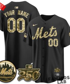 New York Mets Armed Forces Day Custom Jersey