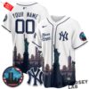 New York Yankees x Harry Potter The Lightning Bolt Wizard Edition Custom Jersey