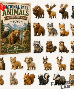 National Park Animals 2026 Christmas Advent Calendar National Park Animals 2026 Christmas Advent Calendar