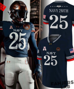 Navy Midshipmen 250th Anniversary Uniform Football Jersey Navy Midshipmen 250th Anniversary Uniform Football Jersey