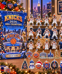 New York Knicks NBA Champions 2026 Holiday Custom Name Advent Calendar New York Knicks NBA Champions 2026 Holiday Custom Name Advent Calendar