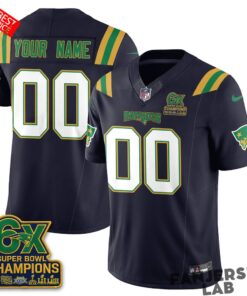 New England Patriots Irish Edition Custom Football Jersey