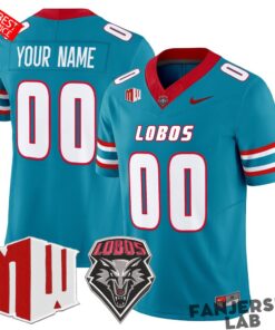 New Mexico Lobos 2026 Custom Football Jersey