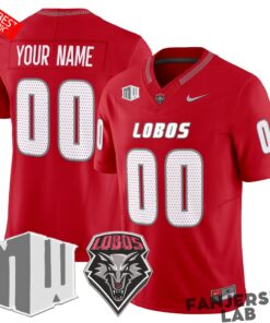 New Mexico Lobos 2026 Custom Football Jersey