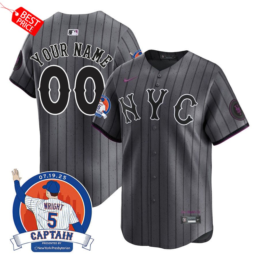New York Mets David Wright Mets Legend Custom Baseball Jersey New York Mets David Wright Mets Legend Custom Baseball Jersey