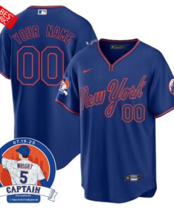 New York Mets David Wright Mets Legend Custom Baseball Jersey