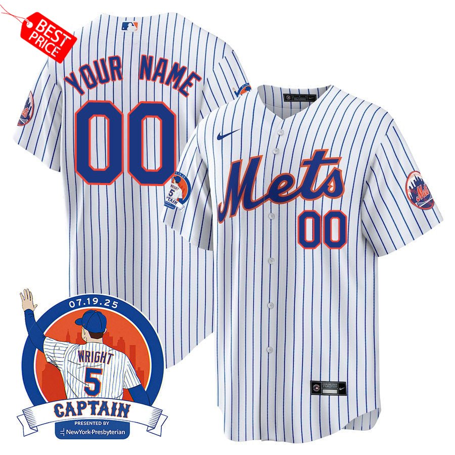 New York Mets David Wright Mets Legend Custom Baseball Jersey New York Mets David Wright Mets Legend Custom Baseball Jersey
