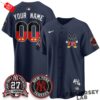 New York Yankees x Harry Potter The Lightning Bolt Wizard Edition Custom Jersey