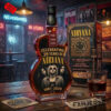 Motley Crue 45th Anniversary 1981-2026 Guitar-shaped Whiskey Bottle
