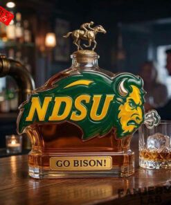 North Dakota State Bison Limited Edition Whiskey Decanter