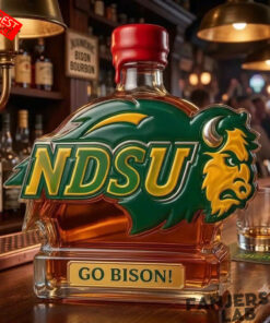 North Dakota State Bison Limited Edition Whiskey Decanter