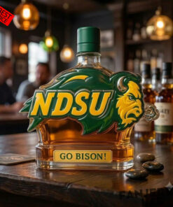 North Dakota State Bison Limited Edition Whiskey Decanter