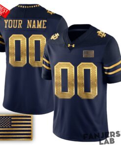 Notre Dame Fighting Irish 2026 Shamrock Series Custom Football Jersey