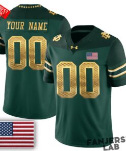 Notre Dame Fighting Irish 2026 Shamrock Series Custom Football Jersey