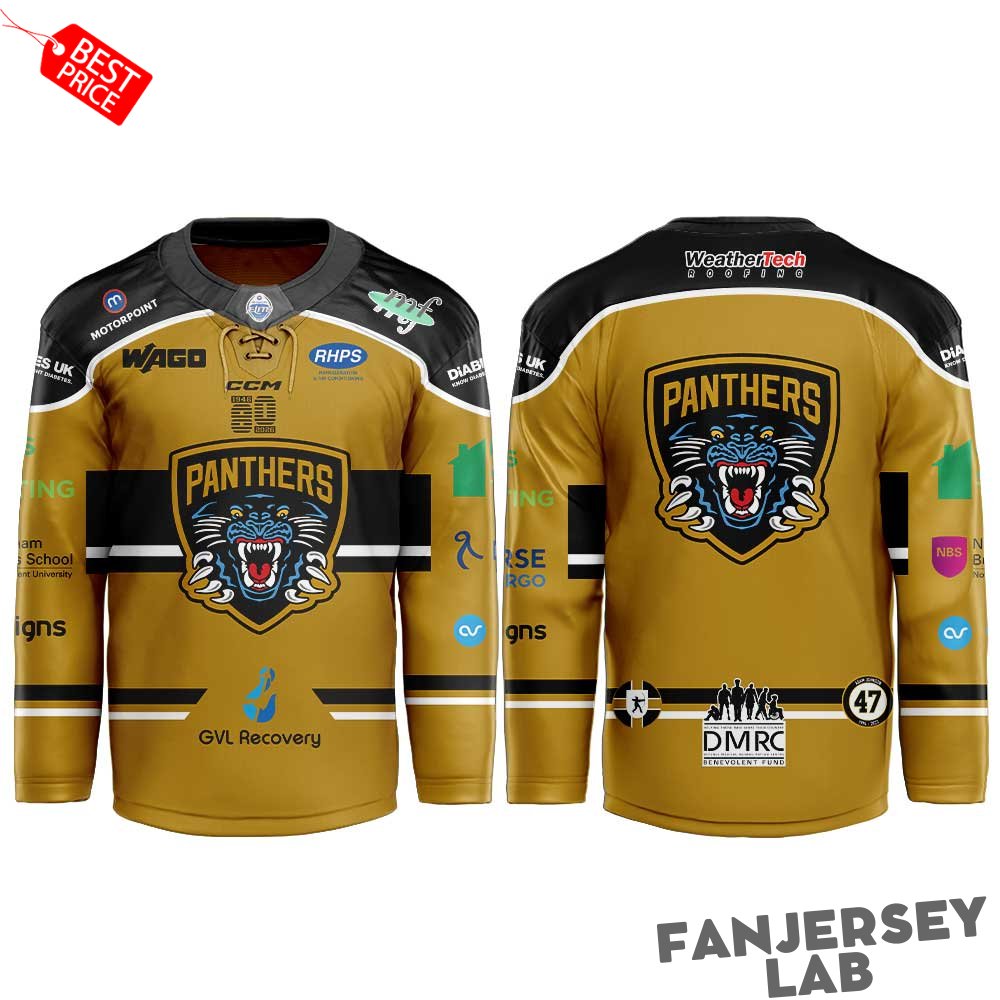 Nottingham Panthers New season. New threads Hockey Jersey Nottingham Panthers New season. New threads Hockey Jersey