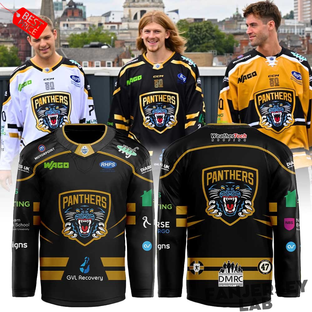 Nottingham Panthers New season. New threads Hockey Jersey Nottingham Panthers New season. New threads Hockey Jersey
