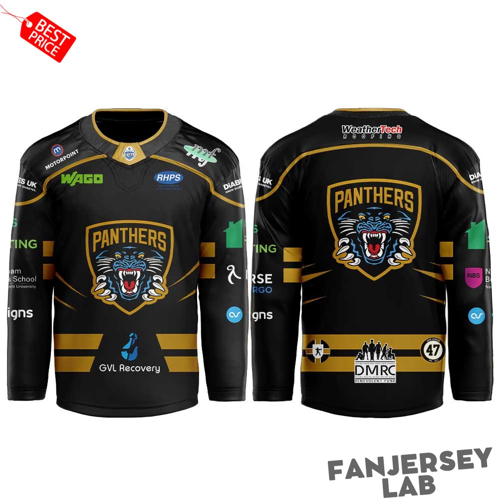 Nottingham Panthers New season. New threads Hockey Jersey Nottingham Panthers New season. New threads Hockey Jersey