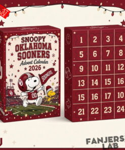 Oklahoma Sooners x Snoopy 2026 Christmas Advent Calendar Oklahoma Sooners x Snoopy 2026 Christmas Advent Calendar