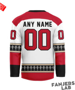 Ottawa Black Bears Personalized White Hockey Jersey