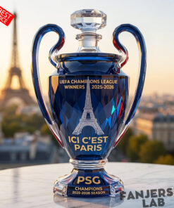 PSG 2025-2026 UCL Champion Commemorative Whiskey Bottle