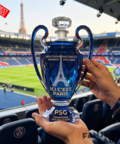 PSG 2025-2026 UCL Champion Commemorative Whiskey Bottle