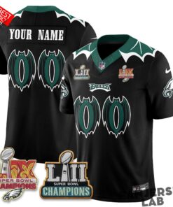 Philadelphia Eagles x Bat Edition Custom Football Jersey