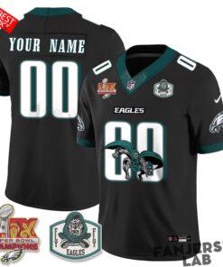 Philadelphia Eagles x Green Cape Villain Edition Custom Football Jersey Philadelphia Eagles x Green Cape Villain Edition Custom Football Jersey