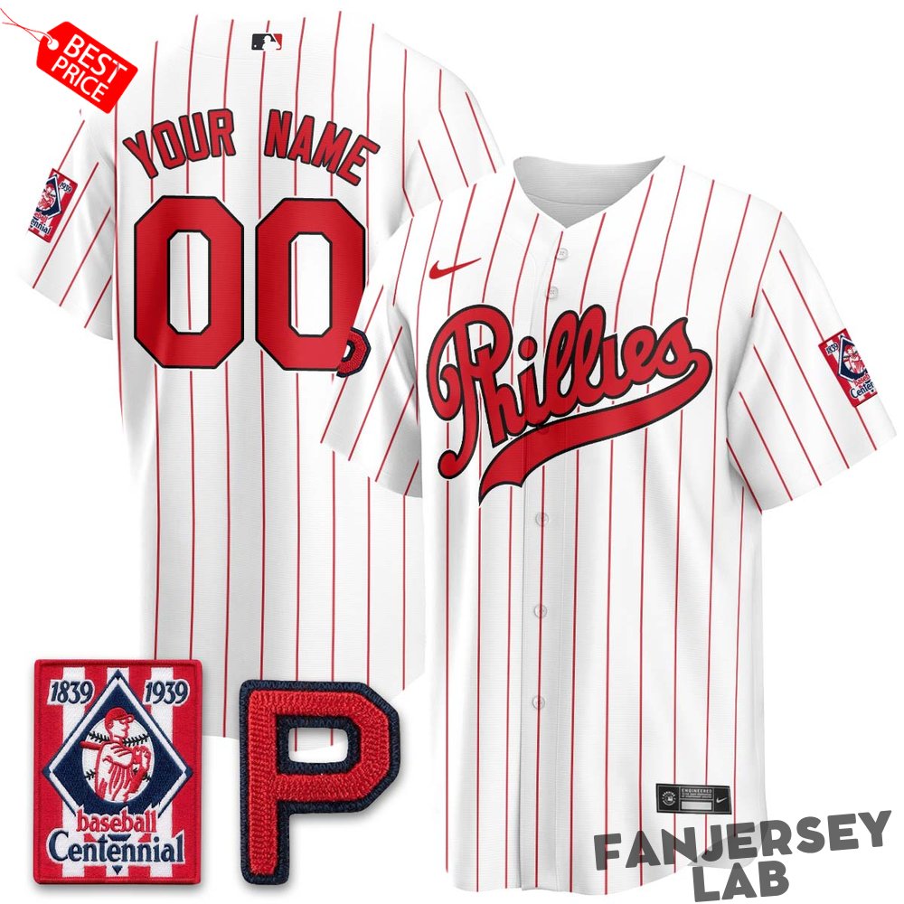 Philadelphia Phillies 2026 Field of Dreams Stadium Custom Baseball Jersey Philadelphia Phillies 2026 Field of Dreams Stadium Custom Baseball Jersey