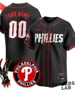 Philadelphia Phillies A Nightmare on Elm Street Custom Baseball Jersey