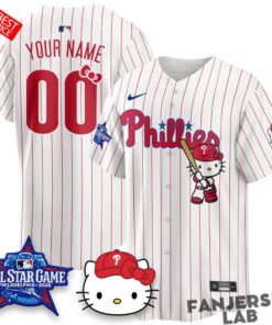 Philadelphia Phillies x Hello Kitty Custom Baseball Jersey