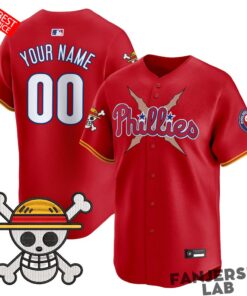Philadelphia Phillies x One Piece Custom Baseball Jersey
