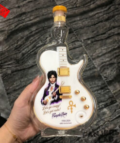 Prince Purple Rain 68th Anniversary Edition Guitar-shaped Whiskey Decanter