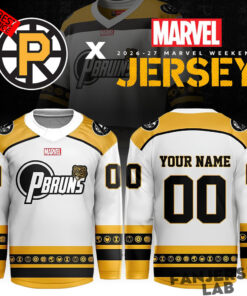 Providence Bruins Marvel Weekend Custom Hockey Jersey