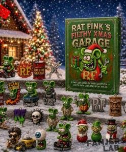 Rat Finks Filthy Xmas Garage Christmas Advent Calendar 2026