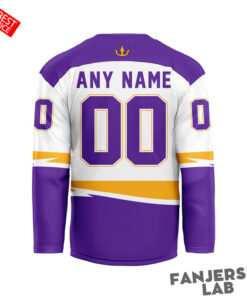San Diego Seals Personalized White Hockey Jersey