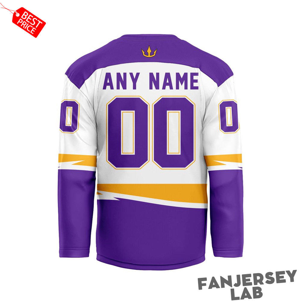 San Diego Seals Personalized White Hockey Jersey San Diego Seals Personalized White Hockey Jersey