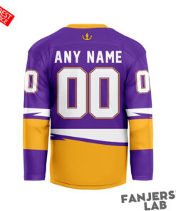 San Diego Seals Personalized White Hockey Jersey