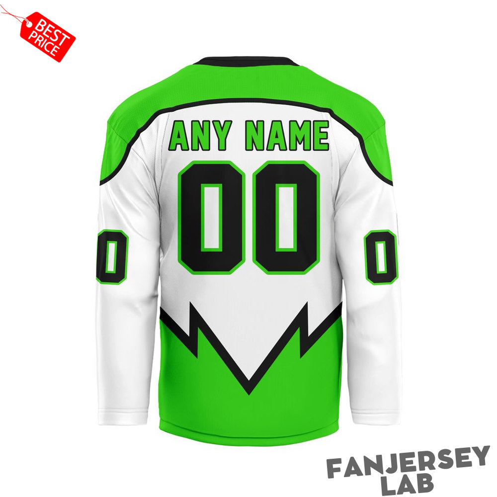 Saskatchewan Rush Personalized White Hockey Jersey Saskatchewan Rush Personalized White Hockey Jersey
