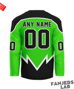 Saskatchewan Rush Personalized White Hockey Jersey