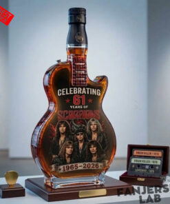 Scorpions 61st Anniversary 1965-2026 Guitar-shaped Whiskey Decanter