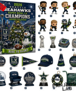 Seattle Seahawks Super Bowl LX Champions Advent Calendar 2026