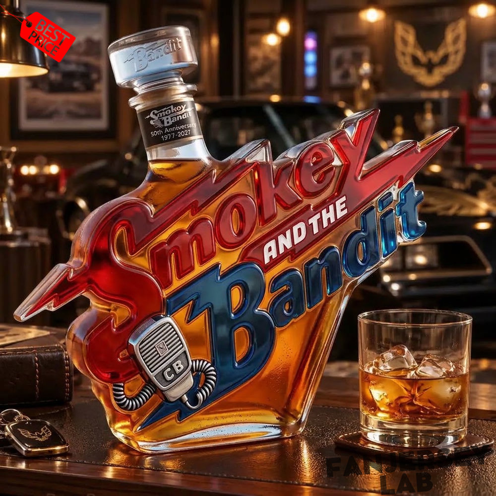 Smokey and the Bandit 50th Anniversary Whiskey Decanter Smokey and the Bandit 50th Anniversary Whiskey Decanter