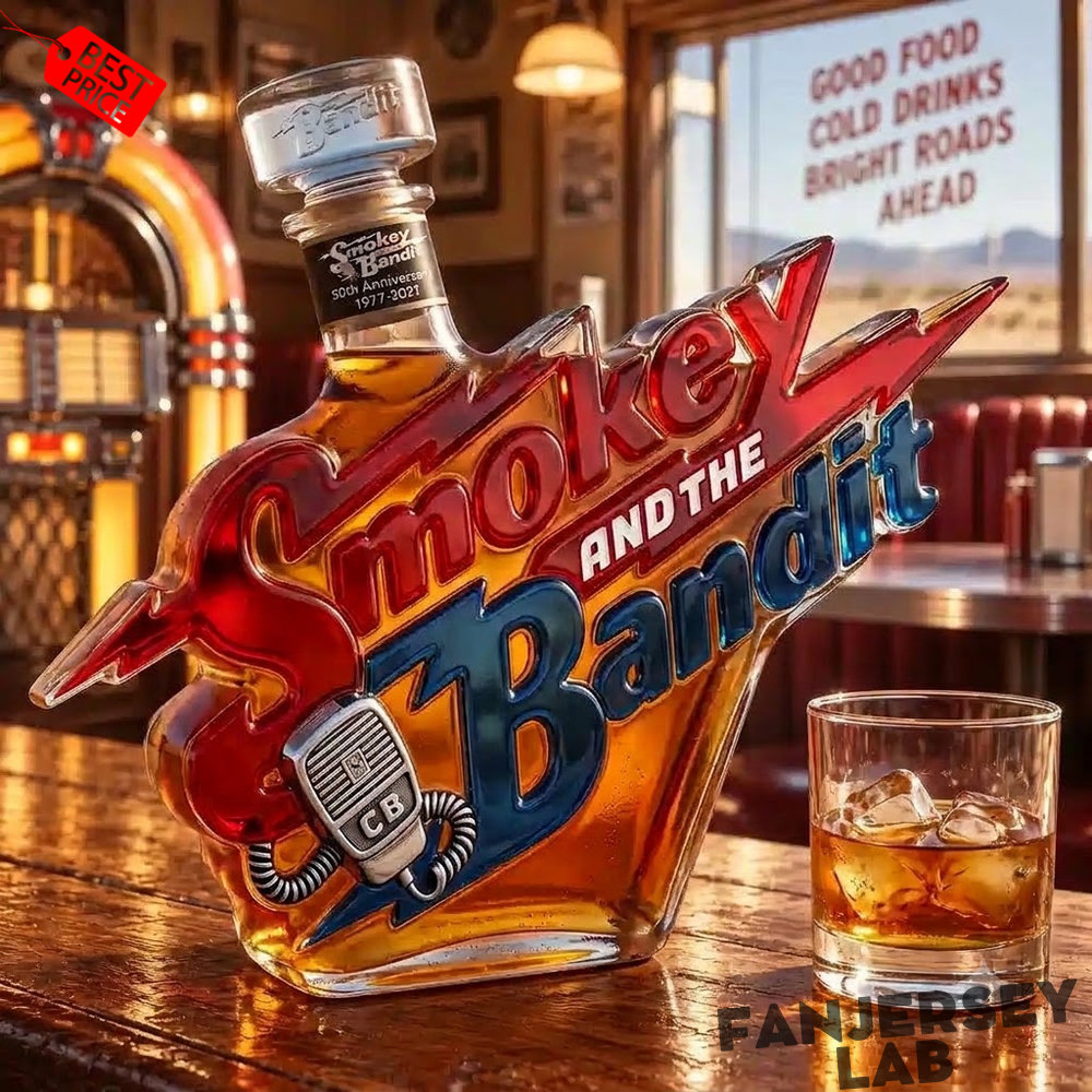 Smokey and the Bandit 50th Anniversary Whiskey Decanter Smokey and the Bandit 50th Anniversary Whiskey Decanter