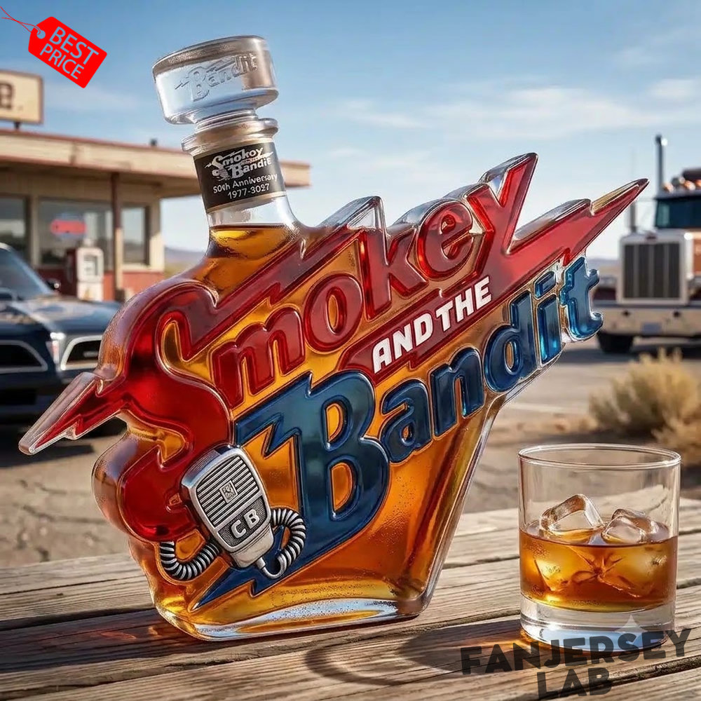 Smokey and the Bandit 50th Anniversary Whiskey Decanter Smokey and the Bandit 50th Anniversary Whiskey Decanter