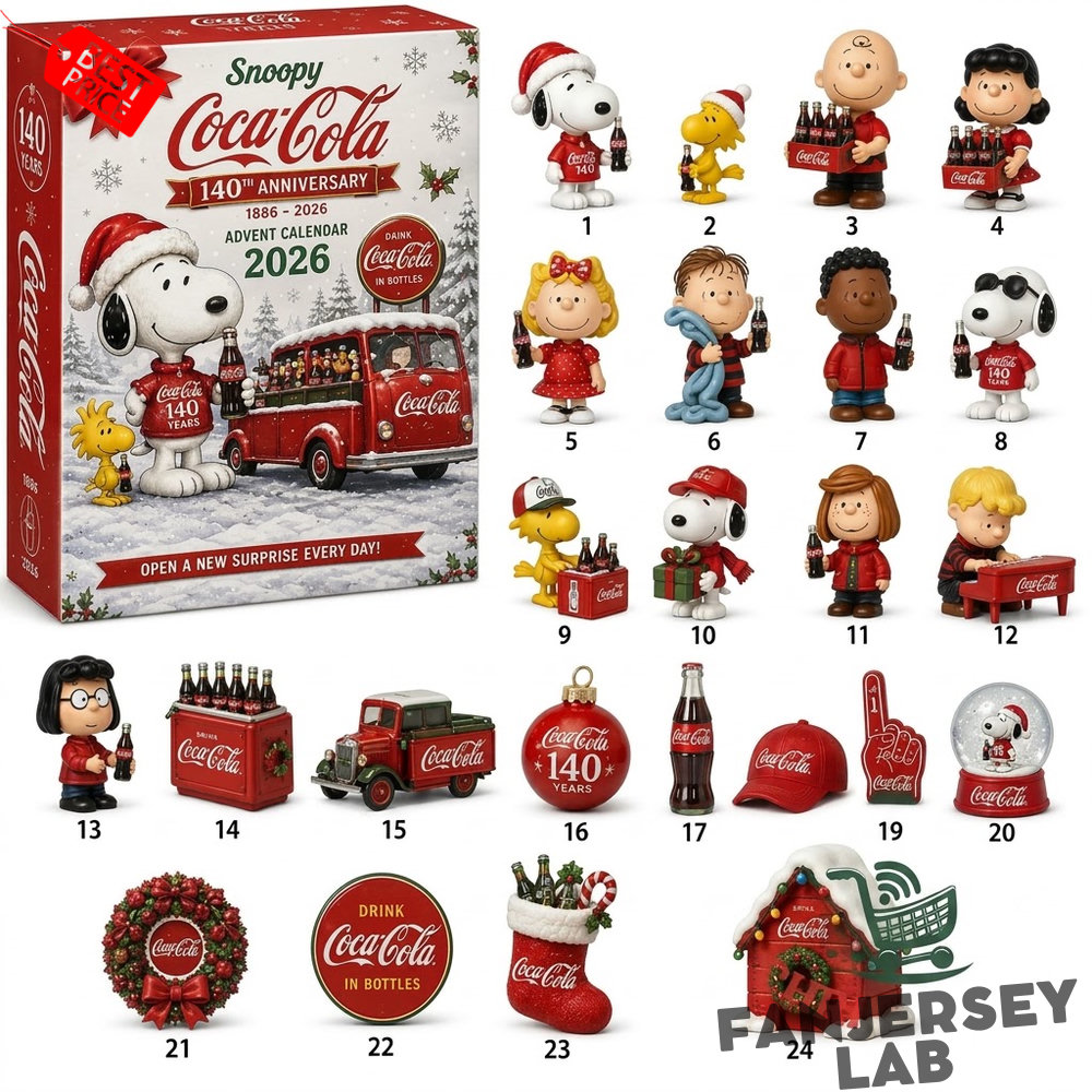 Snoopy Coca-Cola 140th Anniversary Advent Calendar 2026 Snoopy Coca-Cola 140th Anniversary Advent Calendar 2026