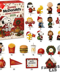 Snoopy McDonald’s Advent Calendar 2026