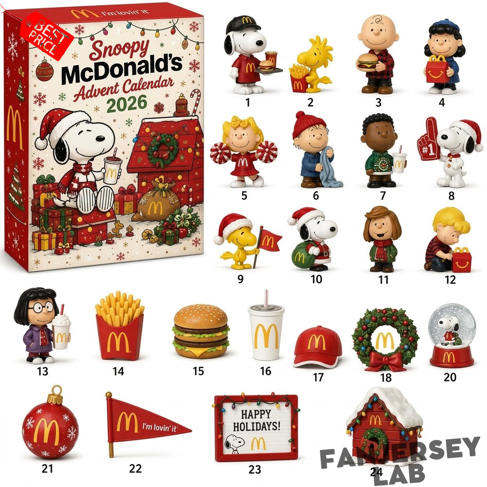 Snoopy McDonald’s Advent Calendar 2026 Snoopy McDonald’s Advent Calendar 2026