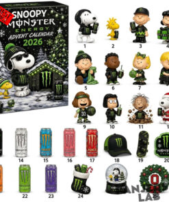 Snoopy Monster Energy Christmas Advent Calendar 2026